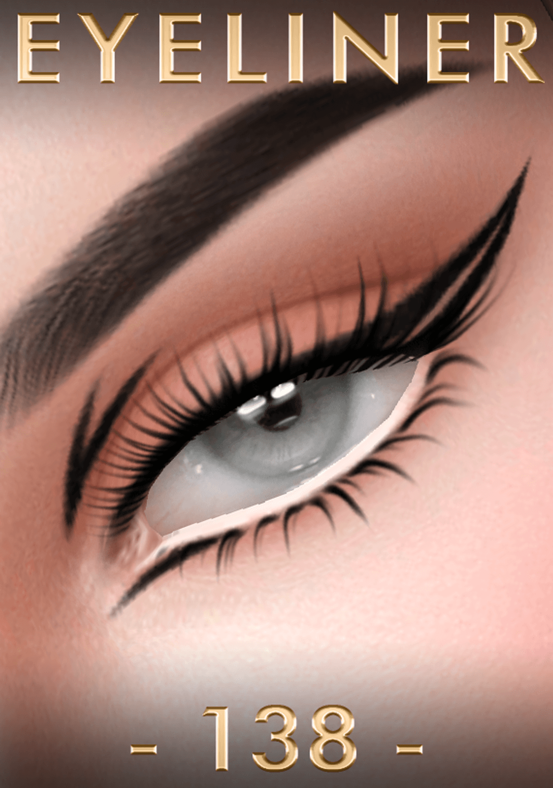 Галерея мода Подводка для глаз Eyeliner №138 #1